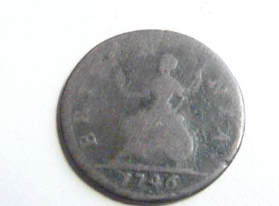 1746 farthing