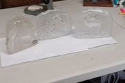 Glass crystal ornaments