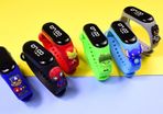 Marvel Spider-Man Batman Children's Watch Cartoon Fashion Watches Electronic Digital LED Display Watches Waterproof Holiday Gift Kids Watches