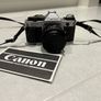 1984 Canon AE-1 Program Film Camera + Sigma zoom lens +Vivitar flash Image 6