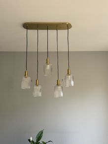 Glass Cluster Ceiling Light