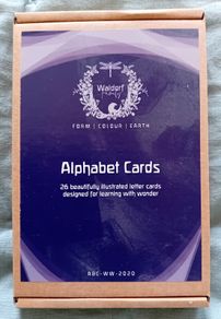Waldorf Alphabet Cards
