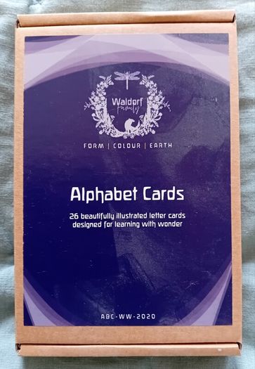 Waldorf Alphabet Cards