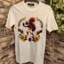 Ladies Dsquared2 Boxing Squirrel Fitted T-shirt  Size Xs Size Uk 6 Perfect Condition, Like New Image 2