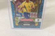 Blue monopoly Ronaldo card