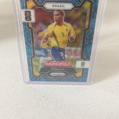 Blue monopoly Ronaldo card