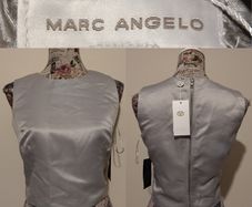 Marc Angelo Satin Occasion Top, New With Tags