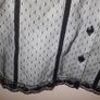 White Shirt with Black Lace Size Small Image 6