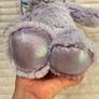 Build A Bear Purple Pawlette Pastel Purple Rabbit Plush approx. 42 cm. Used Please see photos Image 6