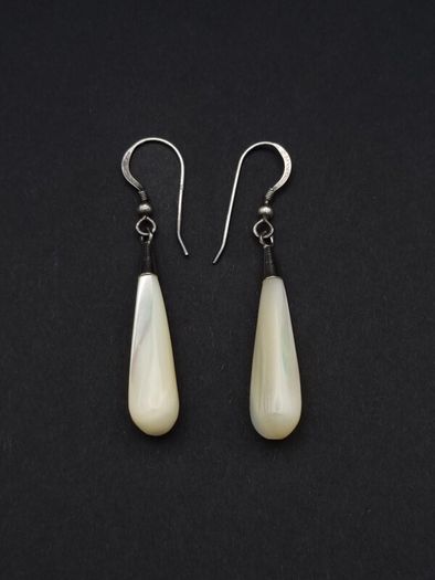 Sterling Silver Shell Earrings
