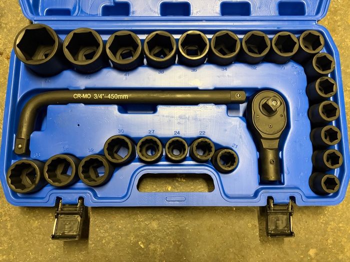 Brand New 30pc 3/4 Drive Impact Socket Set!