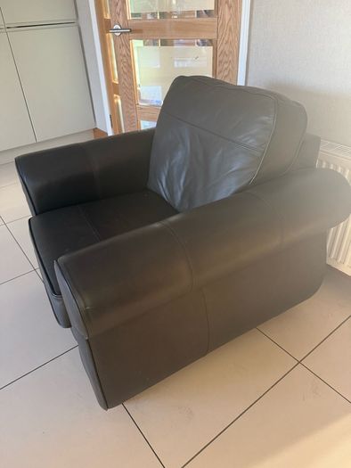 Leather Brown Armchair