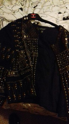 top shop coat