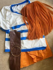 Nami cosplay and wig (One Piece)