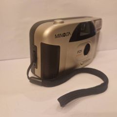 Vintage Minolta F25 Autoflash 35mm Film Camera Tested Working with Case
