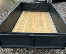 2 x Single axle trailers