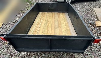 2 x Single axle trailers