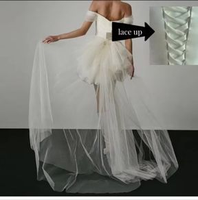 Short wedding dress