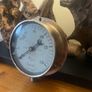 Antique Schaffer & Budenberg Brass Steam Engine Dial Image 3