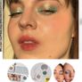 Anam Cosmetics Mara Set - Biodegradable Glitter Eyeshadow COLOUR | Teal & Taupe Image 4