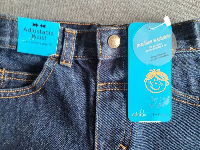 BNWT - Adams Boy's Jeans, size: 12-18 months