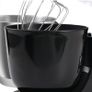 Stand Mixer, 4.5L+5L Two Bowls Food Mixer for Baking, 10 Speeds Electric Kitchen Appliance with Dough Hook, Whisk, Beater, 1300W Matte for Home Baking (Black) Image 3