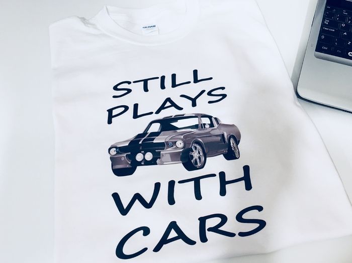 Father And Baby Set T-shirt And Bodysuit Set Dad And Son Plays With Cars Set 2