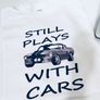 Father And Baby Set T-shirt And Bodysuit Set Dad And Son Plays With Cars Set 2 Image 5