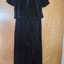 Black and silver occasion wear outfit/onsie Image 3