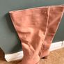 Nude leather knee boots new Image 3