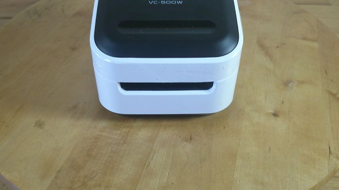 Brother VC-500W Color Label Printer Wi-Fi ZINK Zero Ink + 2 Rolls CZ-1004 CZ-1002
