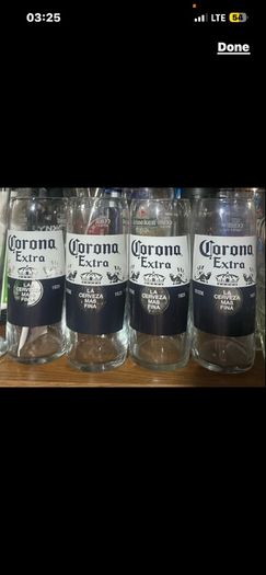 Corona beer Pint Glasses
