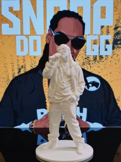 3D Printed Snoop Dogg figurine