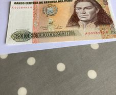 Peru Banknote 500 Intis