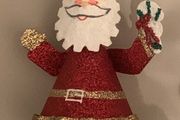 Metal Santa Christmas Decoration