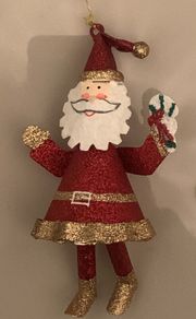 Metal Santa Christmas Decoration