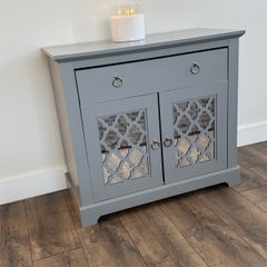 mirrored sideboard