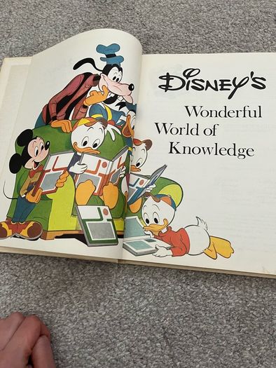 Vintage Disney Wonderful World of Knowledge Vol 7 Exploration and Discovery 1973 Hardback