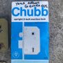 Chubb Mortar Lock Genuine Old Stock Image 2