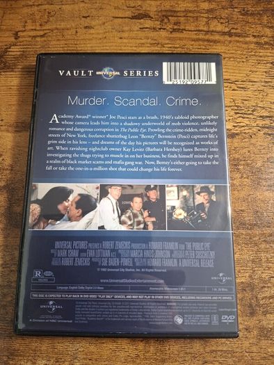 "The Public Eye" (1992) DVD - free standard postage