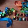 V Tech Toot Toot Garage Plus Cars & Extra Track Image 4