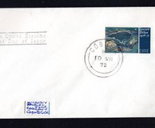 1972 Ireland Irish Art "Blake Late" Gerard Dillon 1916-1971 Commemorative Stamp Plain First Day Cover (FDC) with Cobh Co Cork cancel