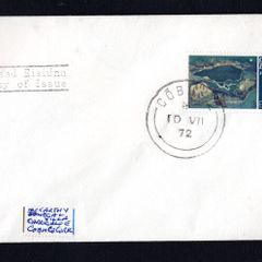 1972 Ireland Irish Art "Blake Late" Gerard Dillon 1916-1971 Commemorative Stamp Plain First Day Cover (FDC) with Cobh Co Cork cancel