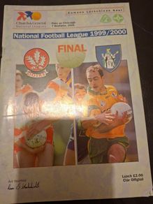 Gaa Programmes Football League Final 2000 Derby V Meath