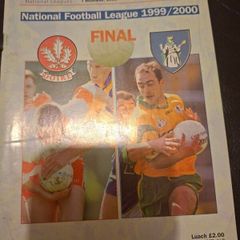 Gaa Programmes Football League Final 2000 Derby V Meath