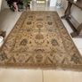 Hand knitted rug.  105inch x 72inch Image 2