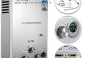 250110 VEVOR 6L LPG Water Heater Propane Gas Tankless Instant Boiler With Shower
