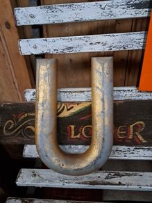 Vintage Gold Guild Letter