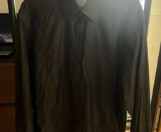 Dark grey men's shirt Reiss