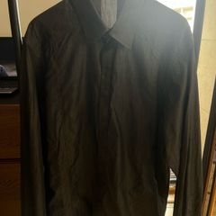 Dark grey men's shirt Reiss